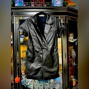 Free People Miscommunication Vegan Romper in Black size Small